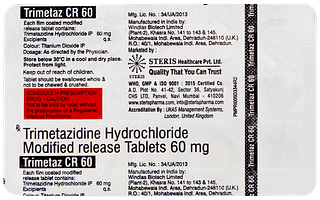 Trimetaz Cr 60 Tablet 15