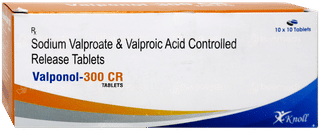 Valponol 300 Cr Tablet 10