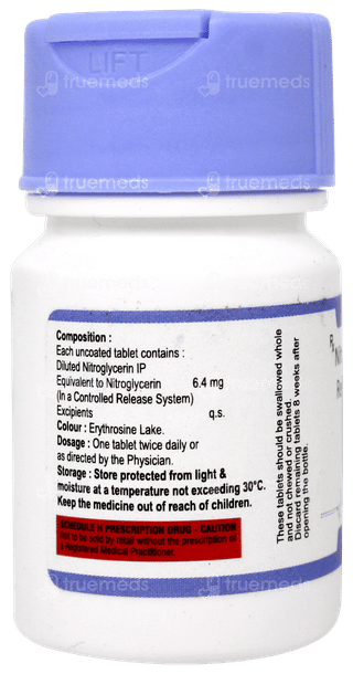 Caditril 6.4 MG Tablet Cr 30