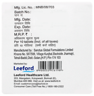 Epiford 200 Cr Tablet 10