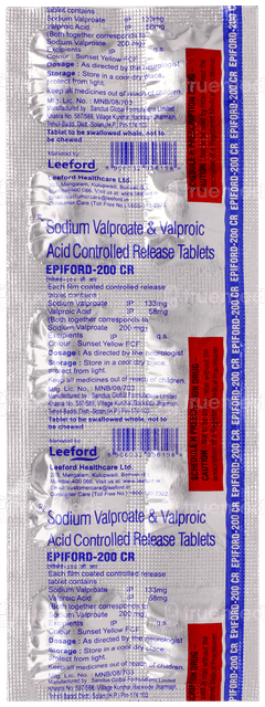 Epiford 200 Cr Tablet 10