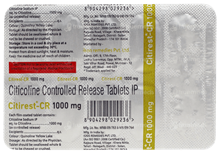 Citirest Cr 1000Mg Tablet 10