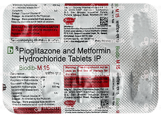 Biodib M 15 MG Tablet 10