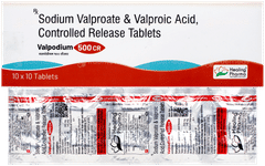 Valpodium 500 Cr Tablet 10