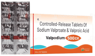 Valpodium 500 Cr Tablet 10