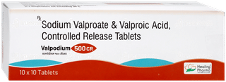 Valpodium 500 Cr Tablet 10