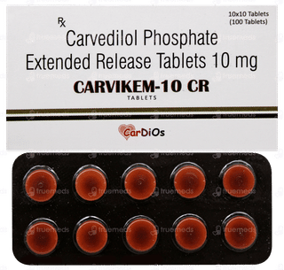 Carvikem 10 Cr Tablet 10