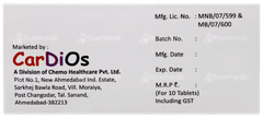 Carvikem 10 Cr Tablet 10