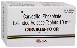 Carvikem 10 Cr Tablet 10