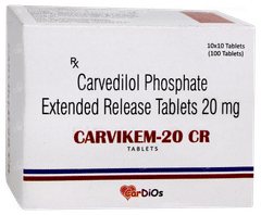 Carvikem 20 Cr Tablet 10