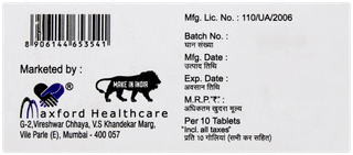 Carvicard 20 Cr Tablet 10