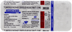 Carvicard 20 Cr Tablet 10