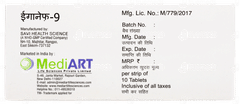 Iganef 9 Tablet 10 Iganef 9 Tablet 10