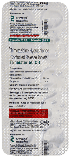 Trimestar 60 Cr Tablet 10