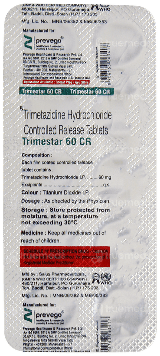 Trimestar 60 Cr Tablet 10
