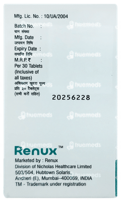 Ren Gtn 2.6 Tablet 30 Ren Gtn 2.6 Tablet 30