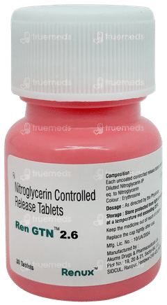 Ren Gtn 2.6 Tablet 30 Ren Gtn 2.6 Tablet 30