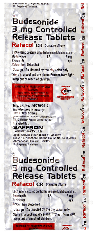 Rafacol Cr Tablet 10