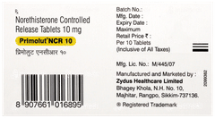 Primolut Ncr 10 Tablet 10