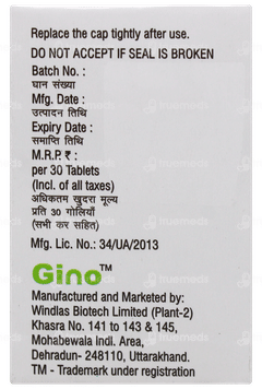 Nitrogino Cr 6.4 Tablet 30
