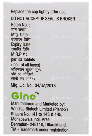 Nitrogino Cr 6.4 Tablet 30