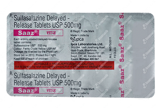 Saaz 500 MG  Tablet 10