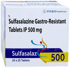 Sulfasalaz 500 Tablet 15 Sulfasalaz 500 Tablet 15