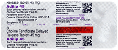 Adilip 45 Tablet 10