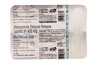 Mesaline 400 MG Tablet Dr 10