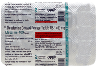 Mesaline 400 Tablet Dr 10