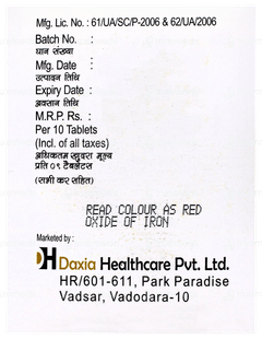 Cronazar Ds Tablet 10