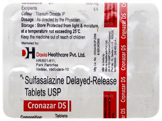 Cronazar Ds Tablet 10