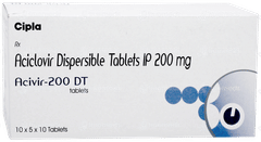 Acivir 200 Dt Tablet 10