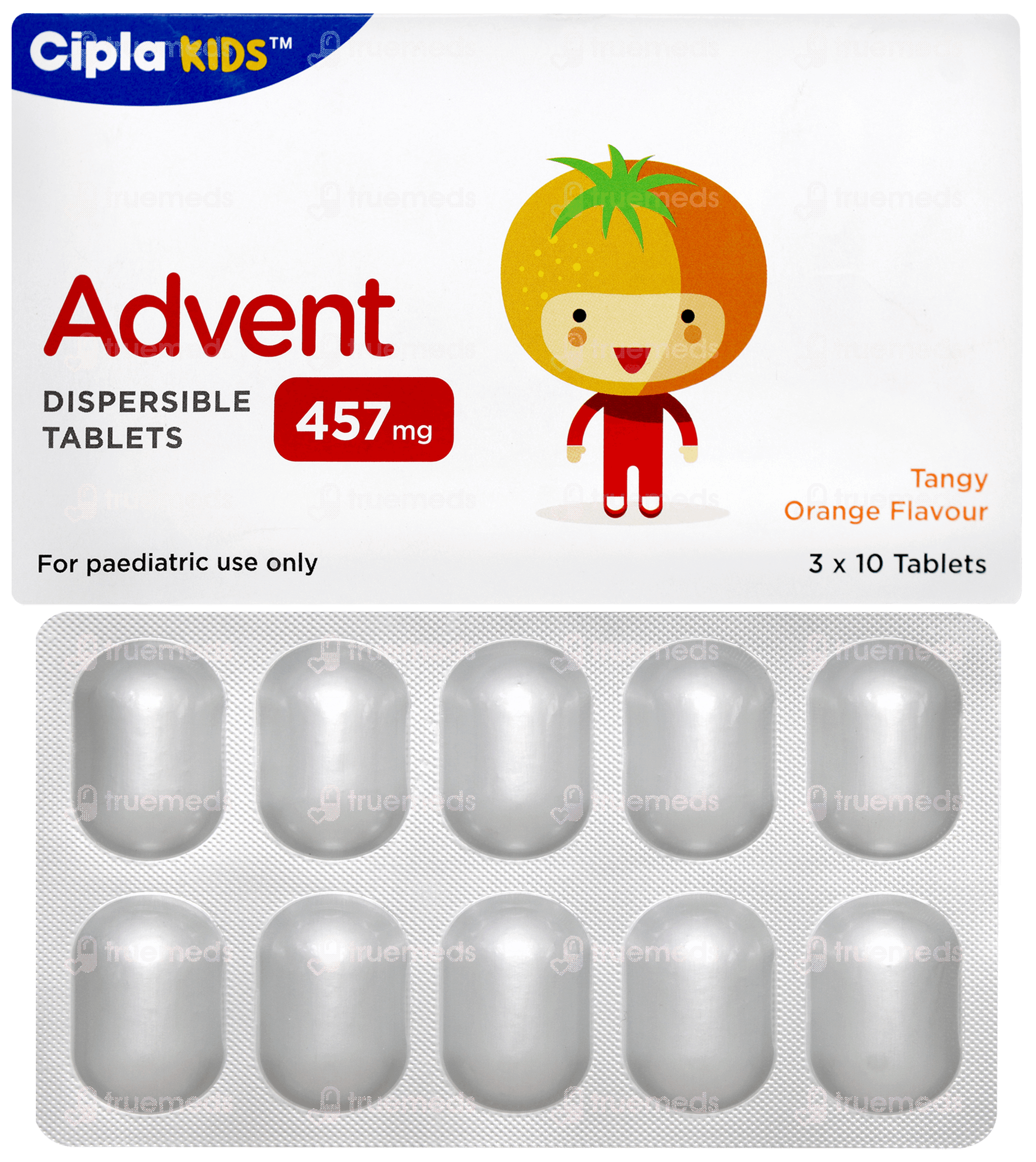 Advent 400/57 Mg Tablet Dt 10: Uses, Side Effects, Price & Substitutes