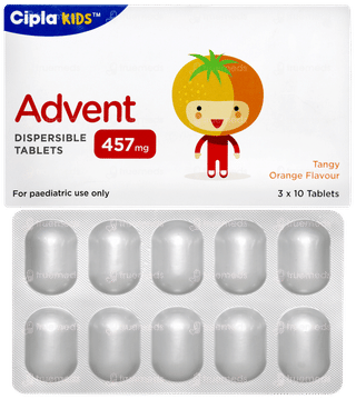 Advent 457mg Dispersible Tablet 10