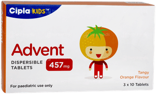Advent 457mg Dispersible Tablet 10