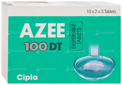 Azee 100 Dt Tablet 3 Azee 100 Dt Tablet 3