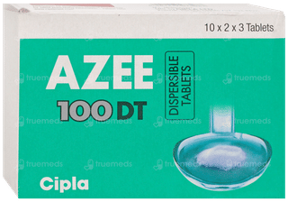 Azee 100 Dt Tablet 3