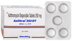 Azithral 250mg Dt Tablet 5