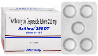 Azithral 250mg Dt Tablet 5