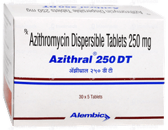 Azithral 250mg Dt Tablet 5