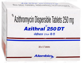 Azithral 250mg Dt Tablet 5