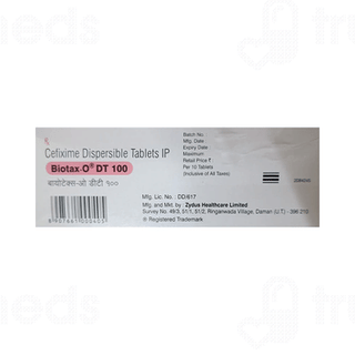 Biotax O 100 MG Tablet Dt 10