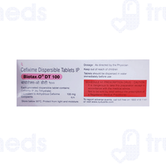 Biotax O 100 MG Tablet Dt 10