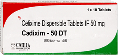 Cadixim 50 Dt Tablet 10 Cadixim 50 Dt Tablet 10