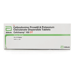 Cefchamp 100 Dt Tablet 10 Cefchamp 100 Dt Tablet 10