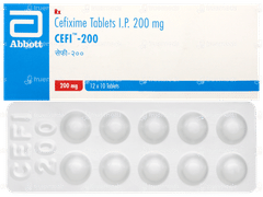 Cefi 200 Tablet  10