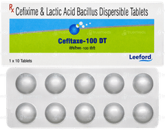 Cefitaxe 100 Dt Tablet 10 Cefitaxe 100 Dt Tablet 10