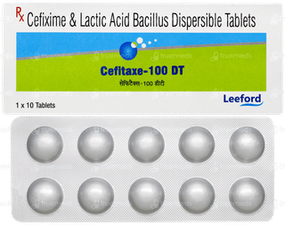 Cefitaxe 100 Dt Tablet 10