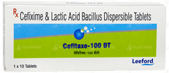 Cefitaxe 100 Dt Tablet 10 Cefitaxe 100 Dt Tablet 10